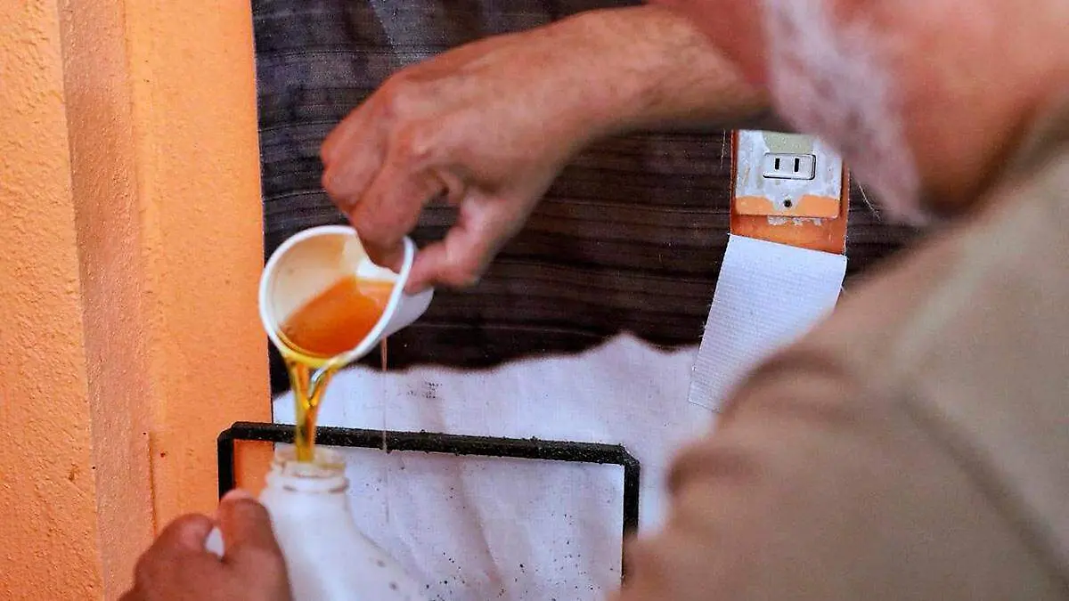 Reciclaje de aceite vegetal