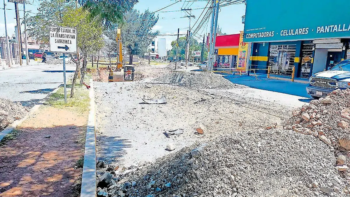 Socavón en Guadalupe, Zacatecas