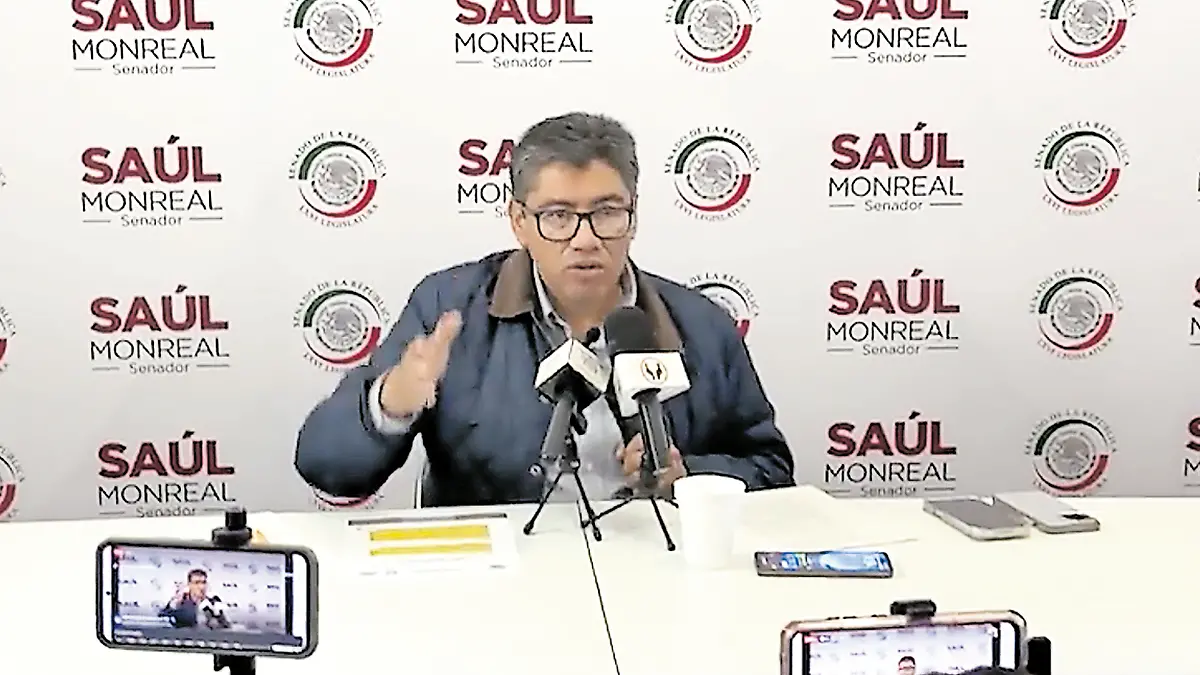 Saul Monreal, senador de la República