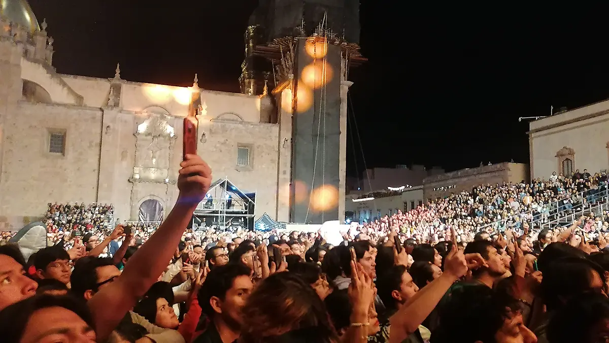 Concierto durante Festival Cultural Zacatecas 2025