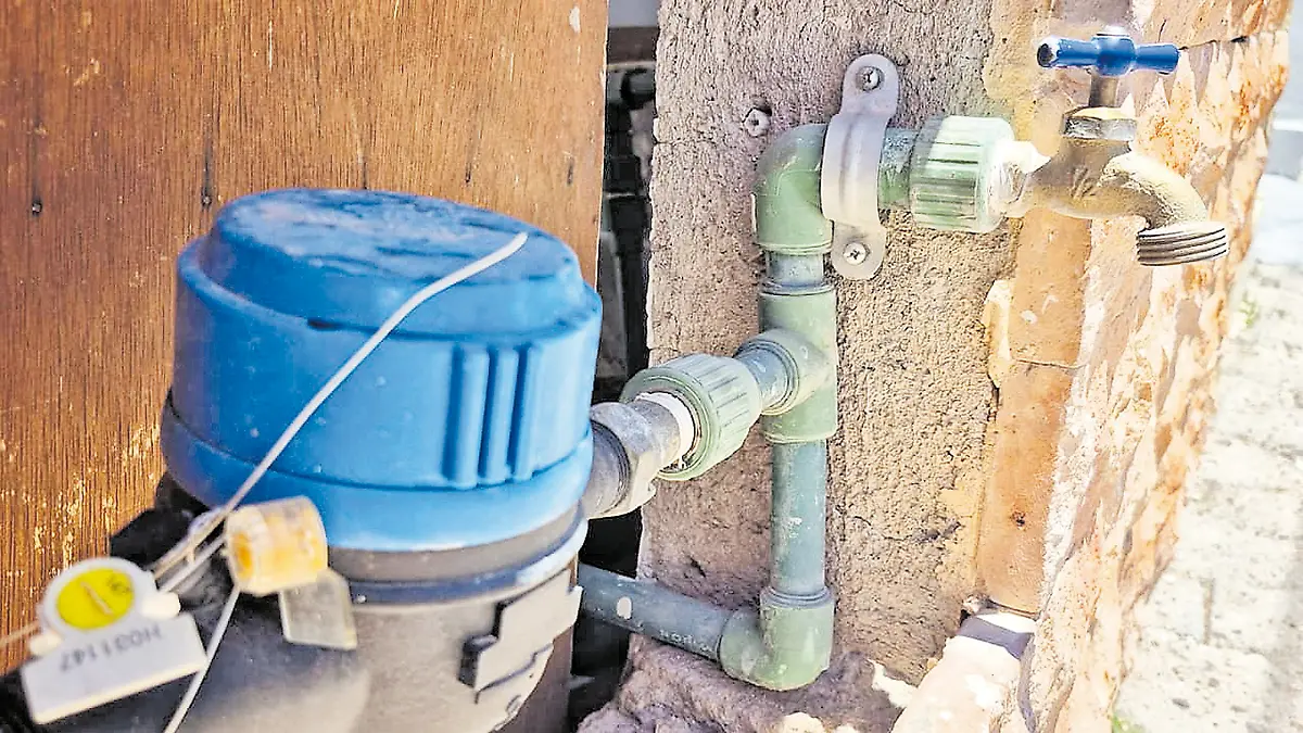 Toma de agua potable en Zacatecas