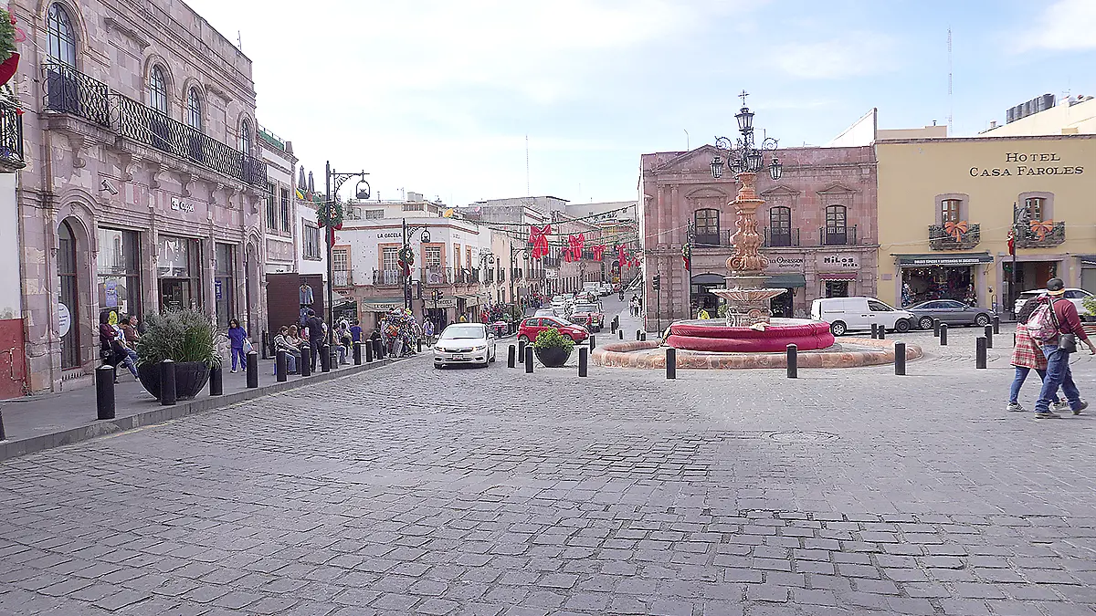 Centro de la ciudad de Zacatecas