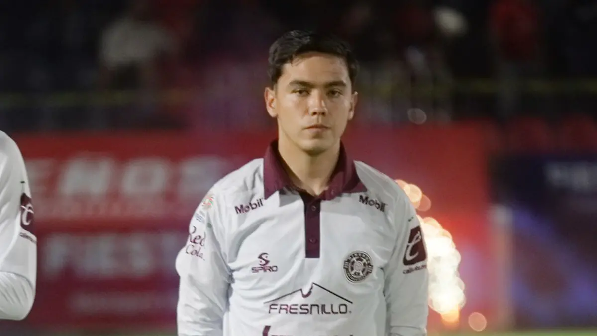 Diego Pinón mediocampista zacatecano