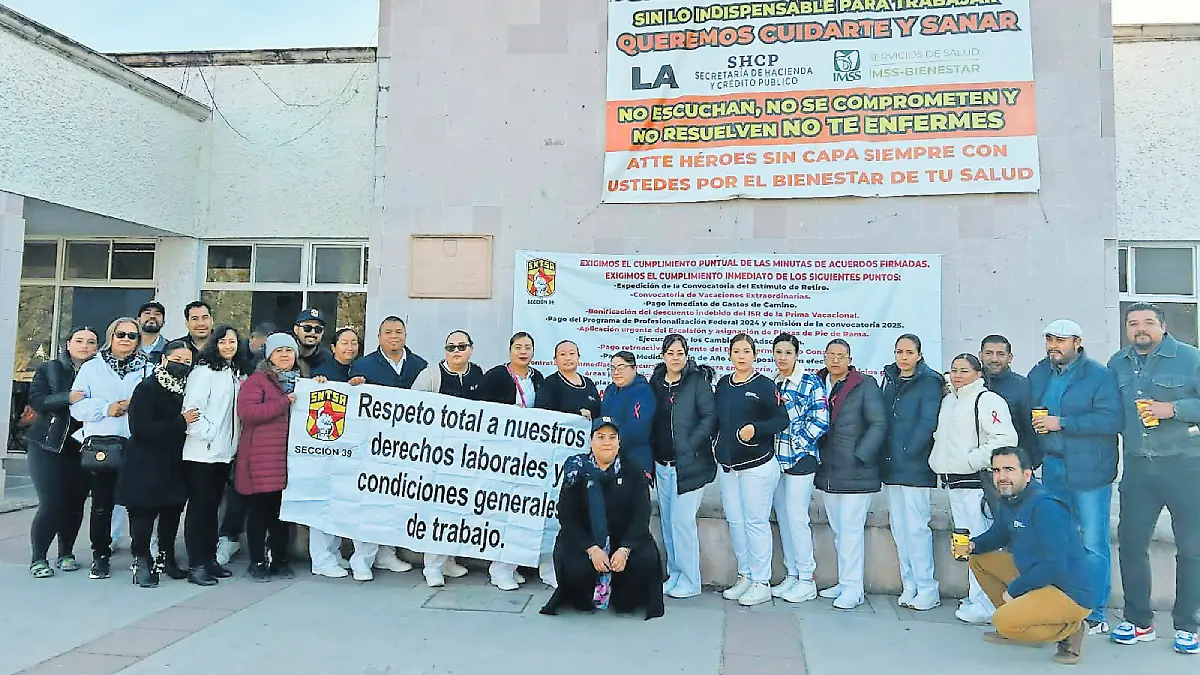 Protesta de personal de enfermería