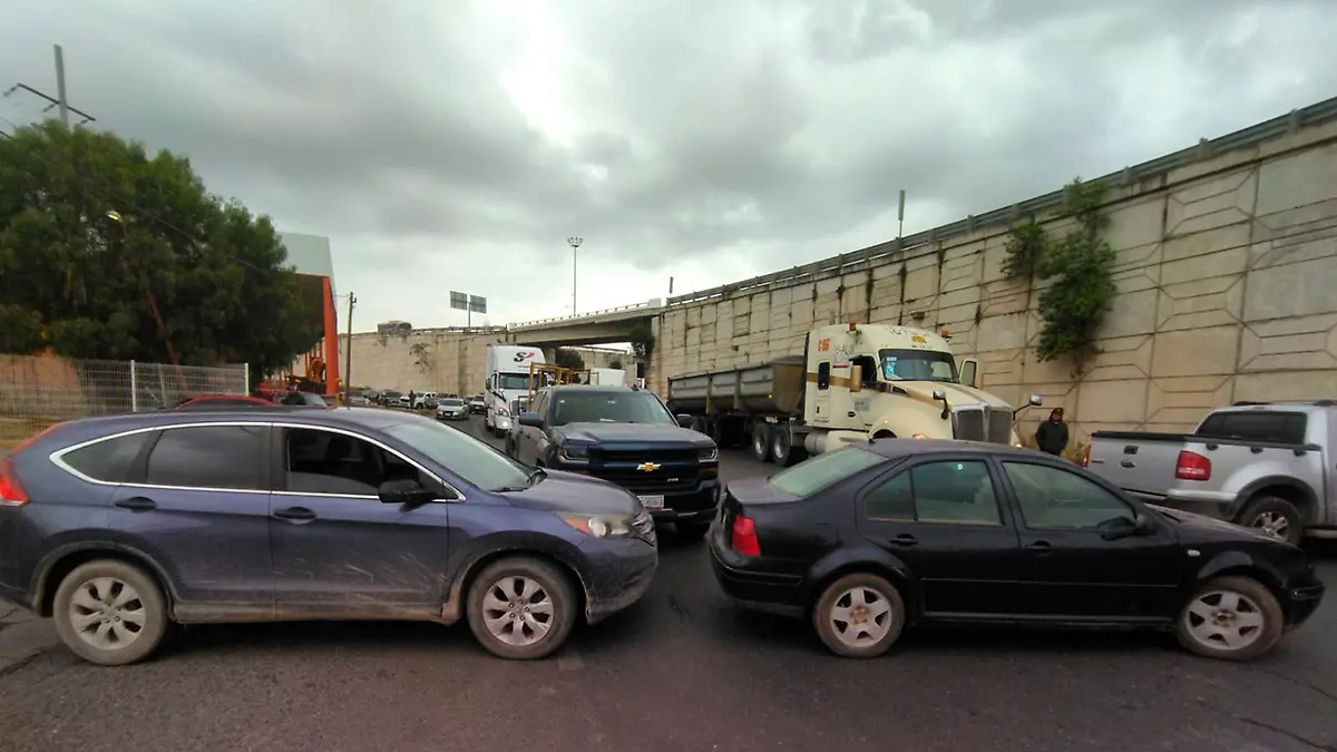 Afectación vial por protesta de productores de frijol de Zacatecas