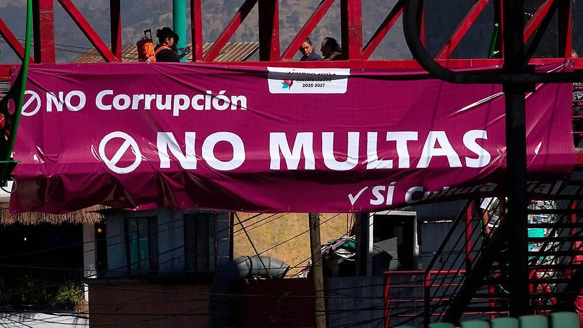 Protesta en el Edomex contra multas