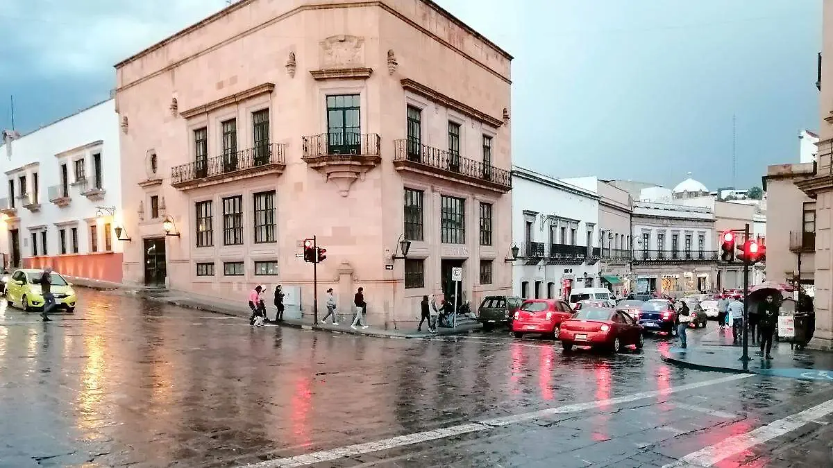 Lluvia en Zacatecas