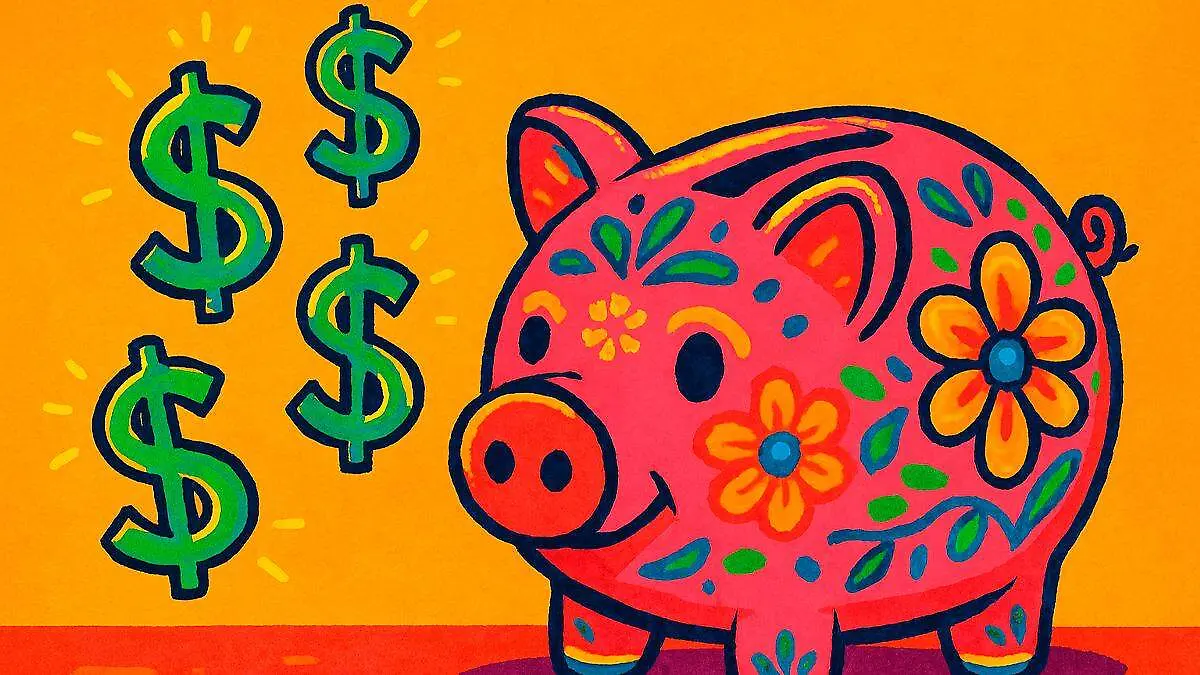 Alcancia en forma de cochinito