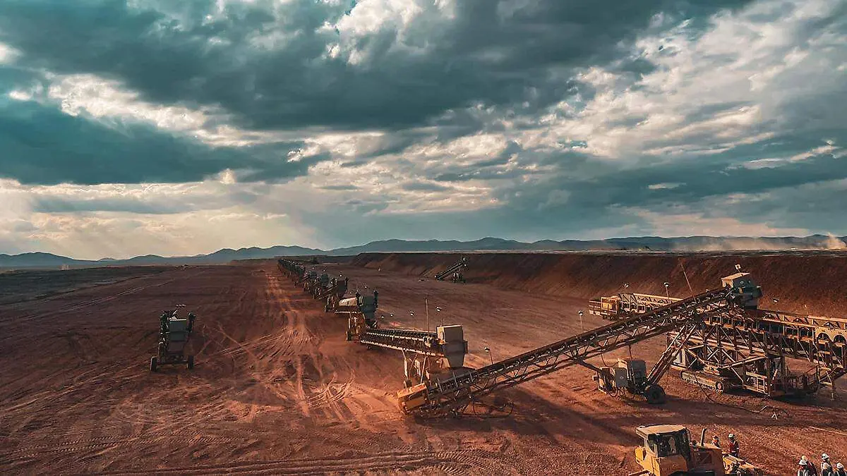Trabajos en mina en Pinos, Zacatecas