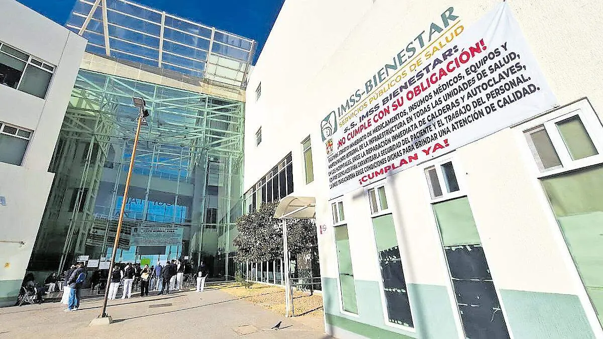 Protesta personal de la Secretaría de Salud en Zacatecas