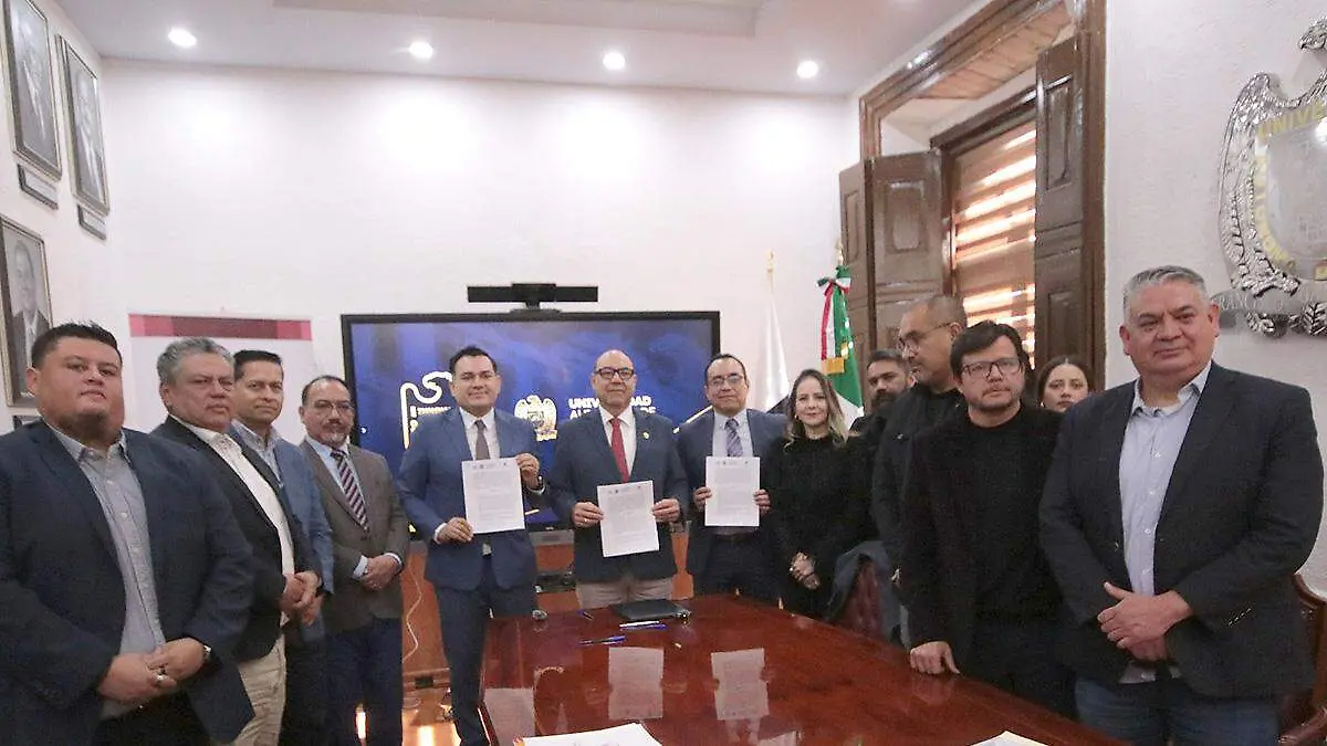 Firma de convenio Cozcyt-UAZ