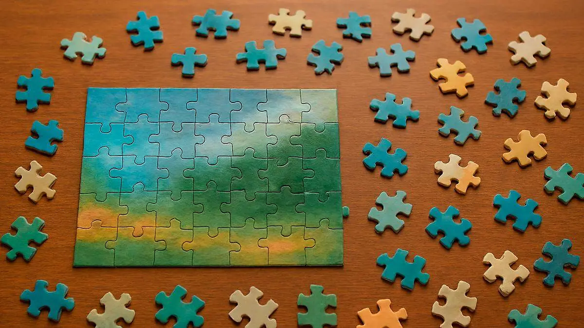 Piezas de un rompecabezas