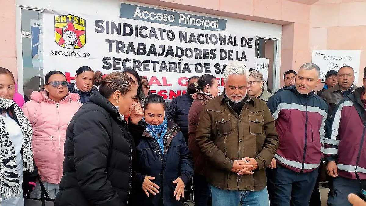Paro de labores en hospital de Fresnillo