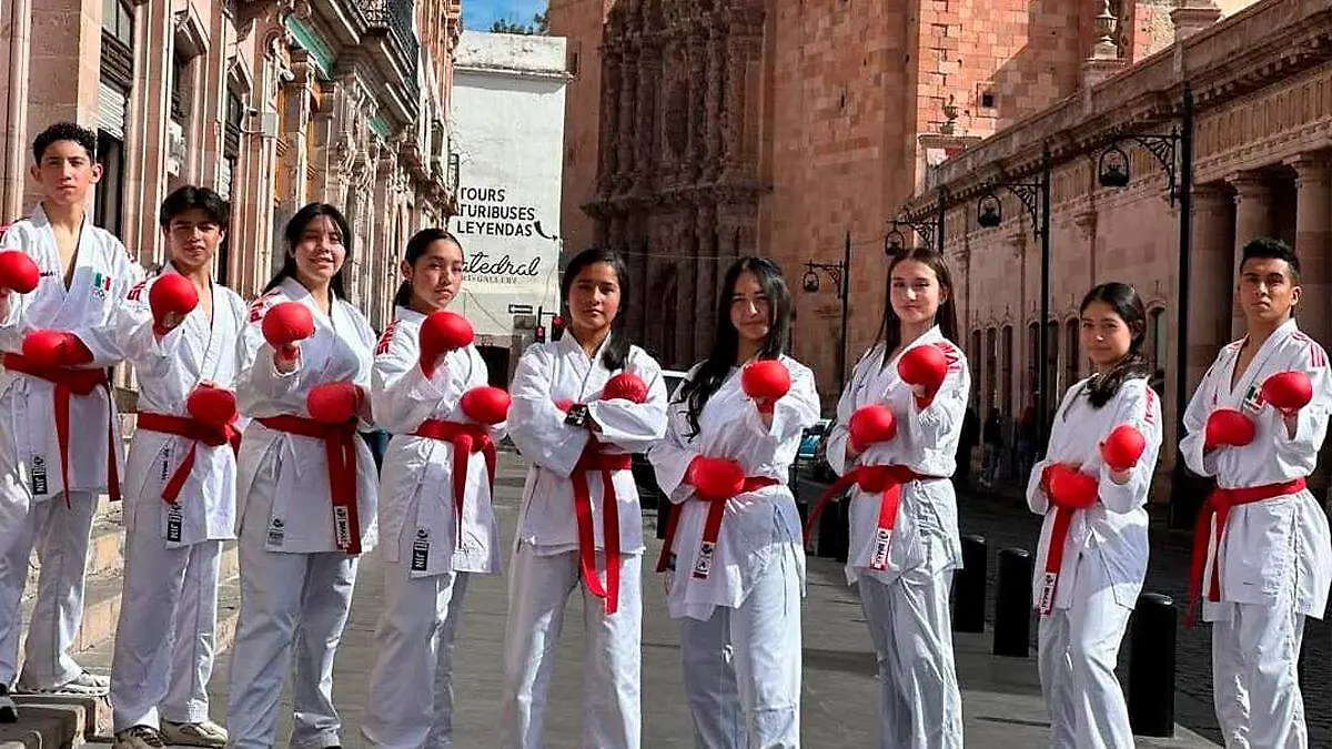 Karatecas zacatecanos