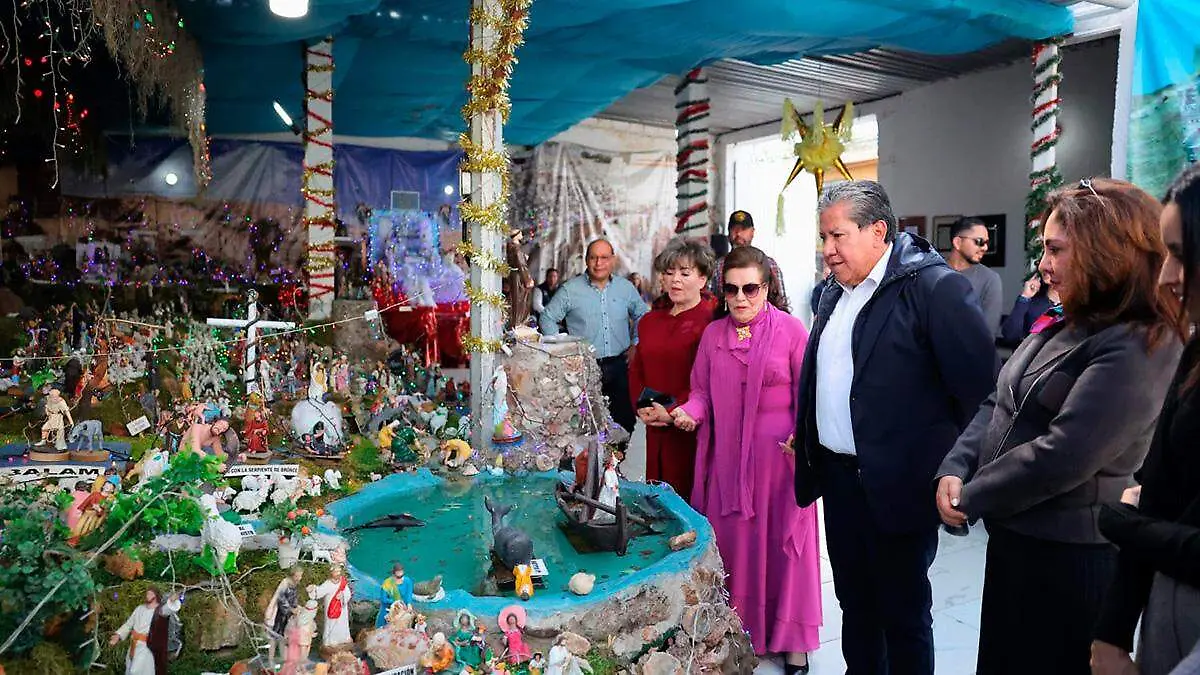 Nacimiento monumental en Villanueva, Zacatecas