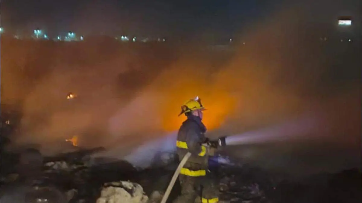 Incendio forestal en la ciudad de Zacatecas