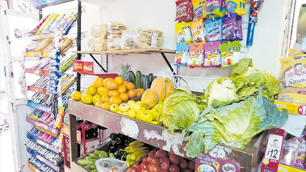 Tienda de abarrotes en Zacatecas