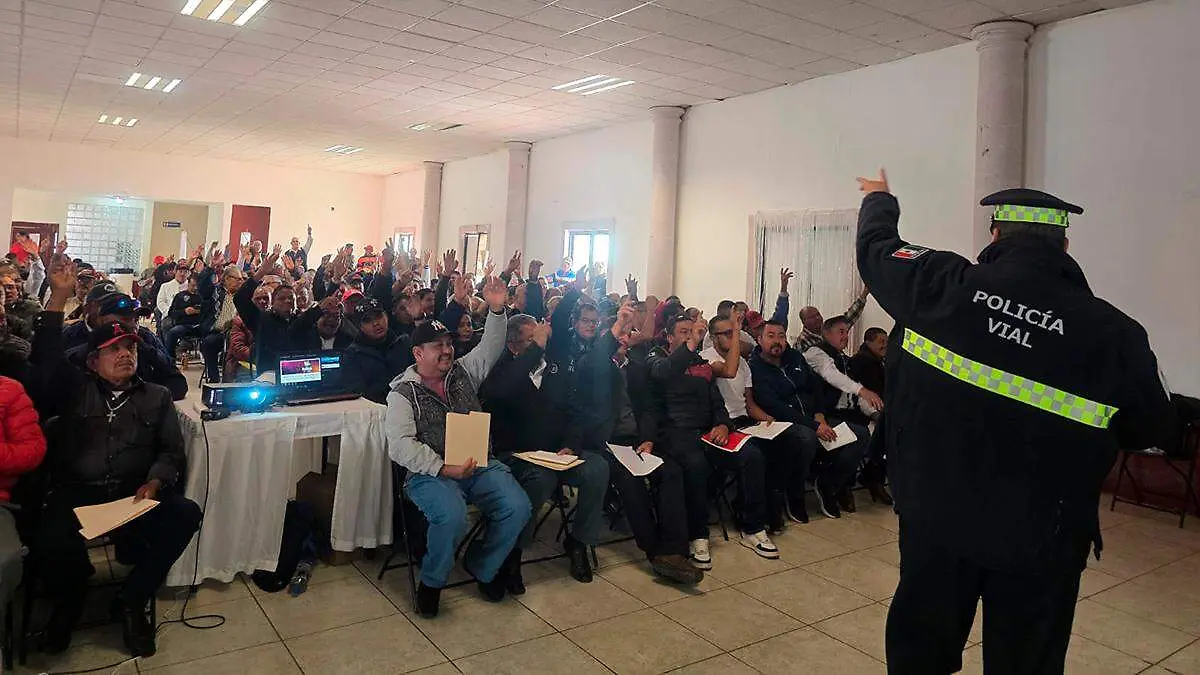 Curso a concesionarios de transporte público