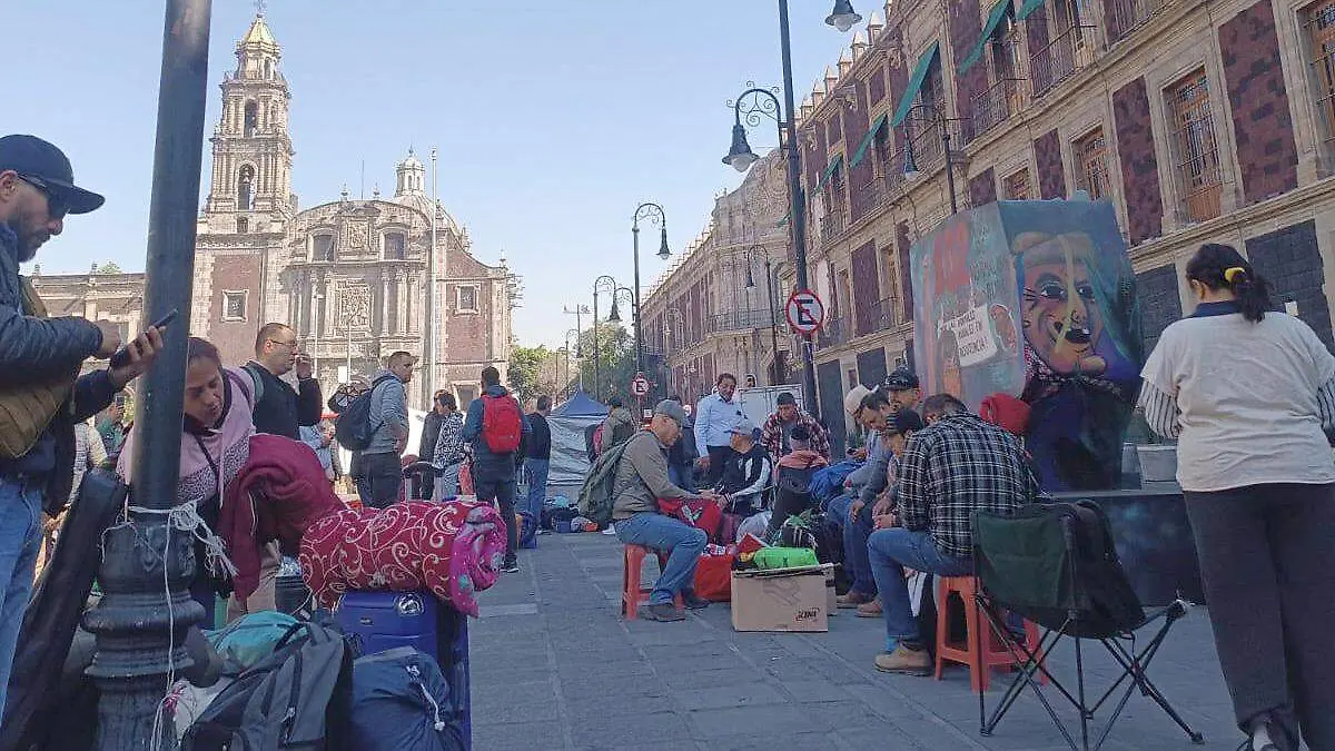 Docentes zacatecanos en la Ciudad de México