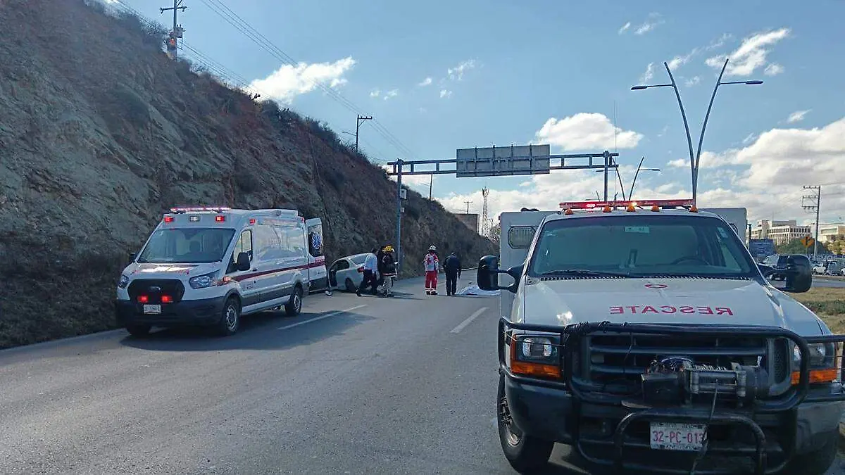 Dos motociclistas mueren en accidente en la Av. Héroes de Chapultepec