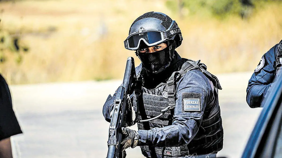 Elemento de la Policía Estatal de Zacatecas
