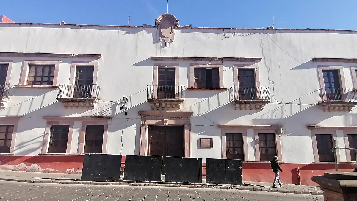 Escuela Valentín Gómez Farías en el centro de Zacatecas