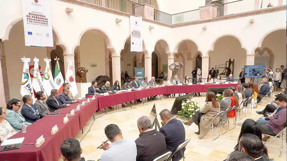 Presentan en Zacatecas programa estatal de búsqueda de personas