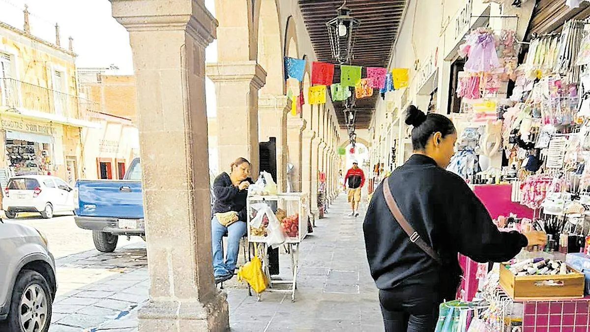 Actividad comercial en Jerez, Zacatecas