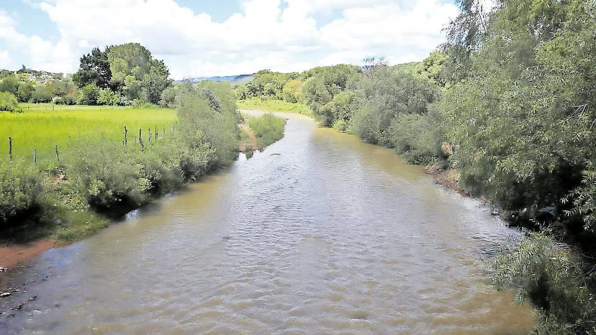 Río Atenco en Jiménez del Teul