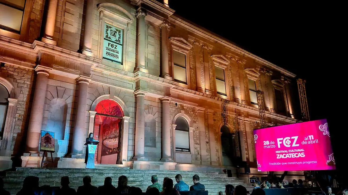 Presentación del Festival Cultural de Zacatecas