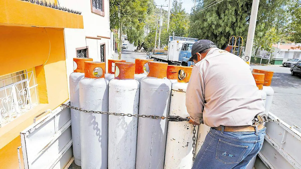 Cilindros de gas LP en Zacatecas