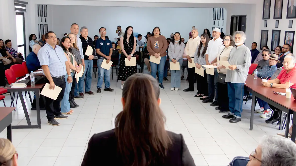 Toma de protesta integrantes del SPAUAZ