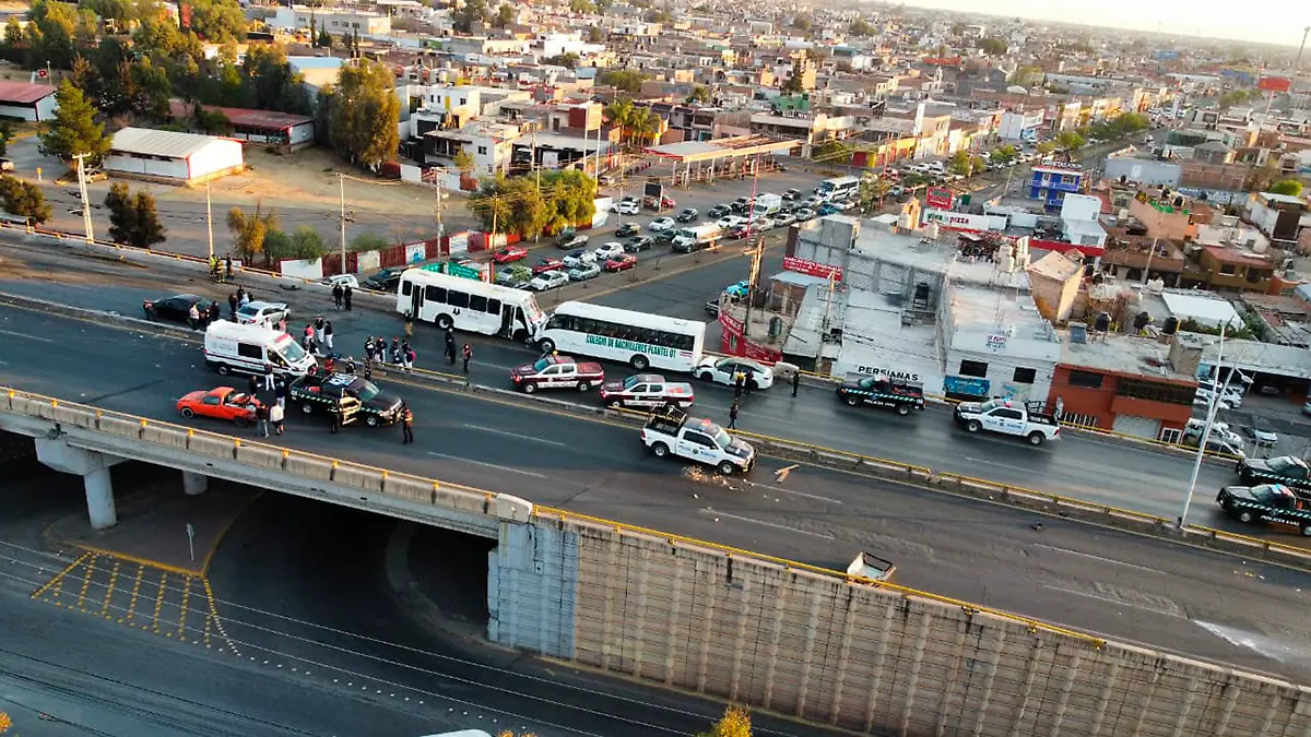 Carambola en puente Sauceda de la Borda