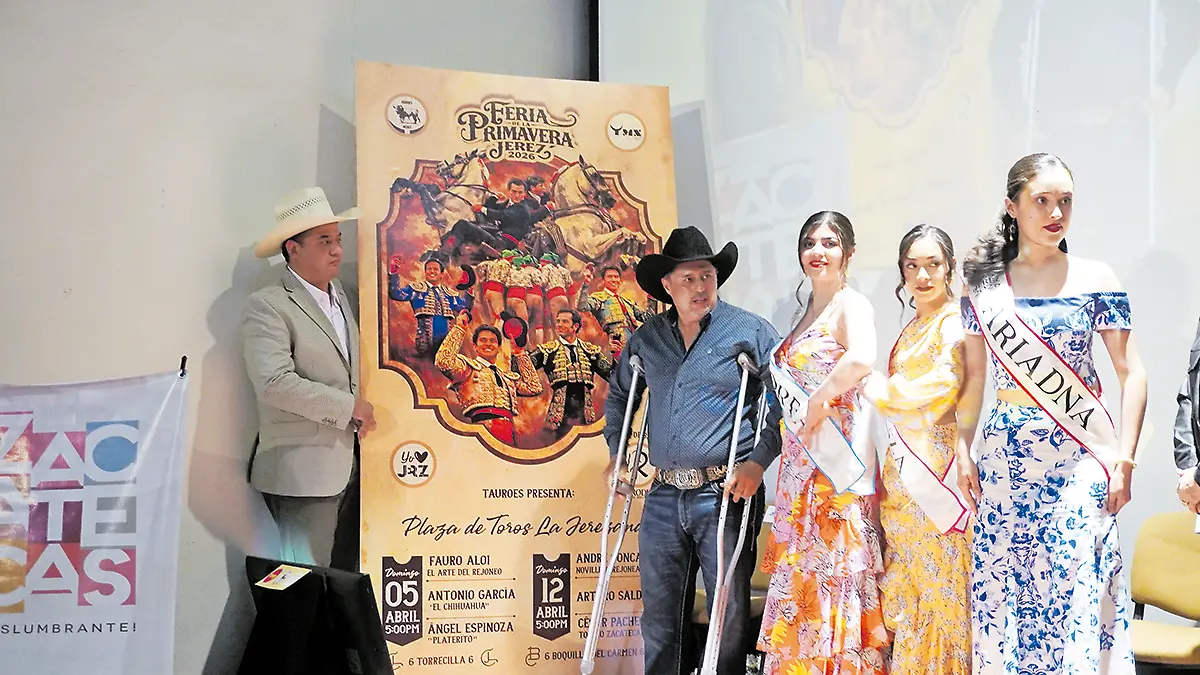 Presentación de cartel de feria de Jerez