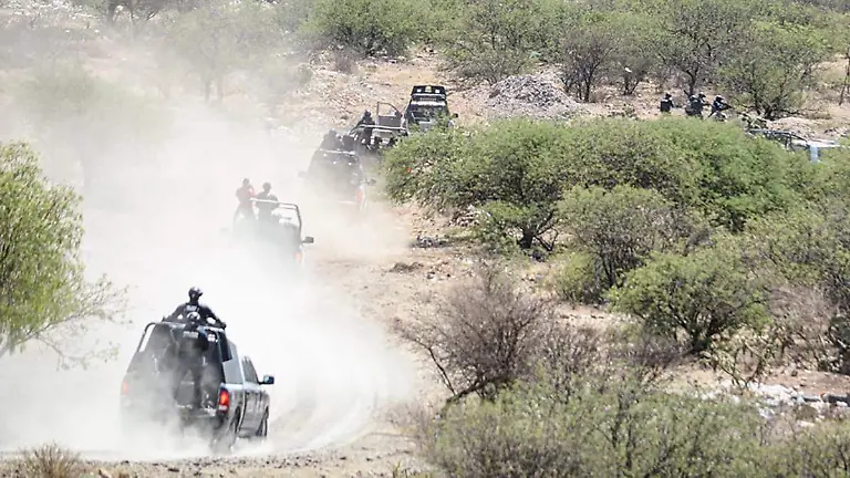 Operativo Secretaría de Seguridad Pública de Zacatecas