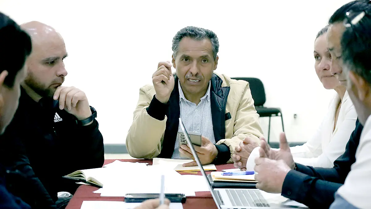 Marcelino Rodarte, secretario general de la sección 58 del SNTE