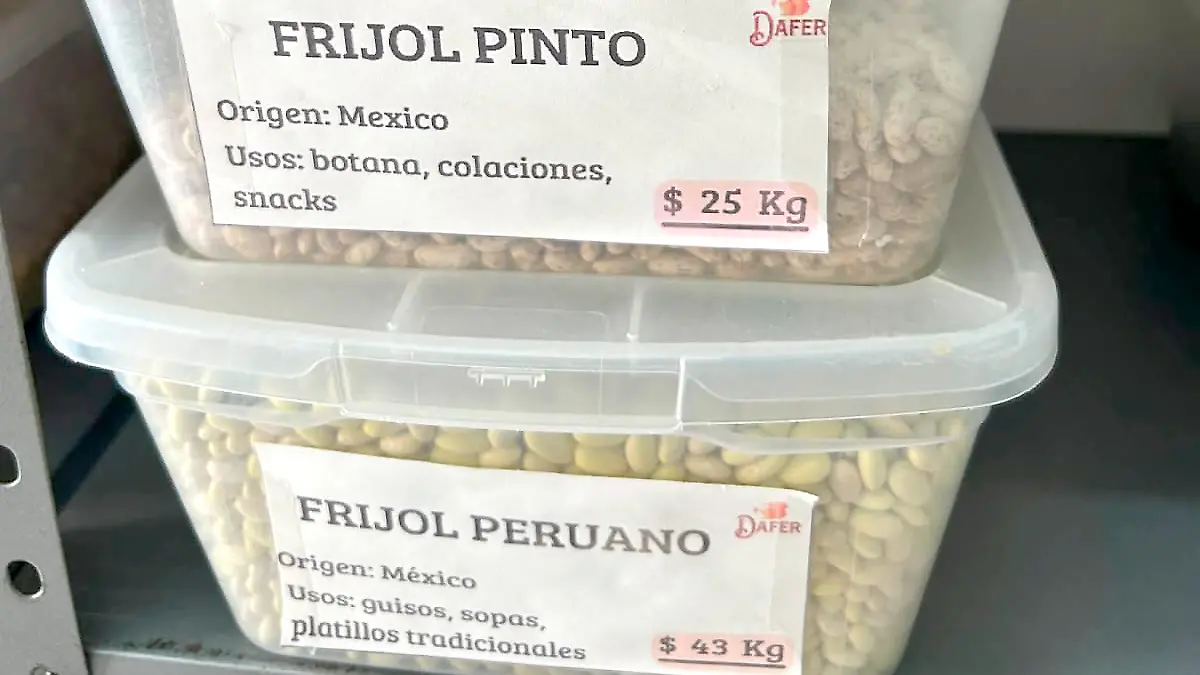 Venta de frijol al consumidor