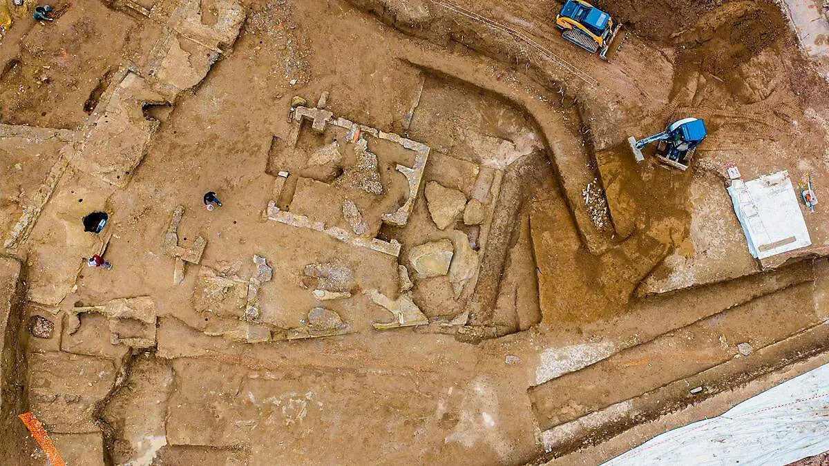 Hallazgo arqueológico Roma