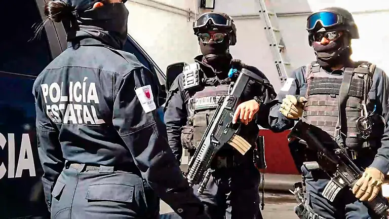 Elementos de la Policía Estatal de Zacatecas