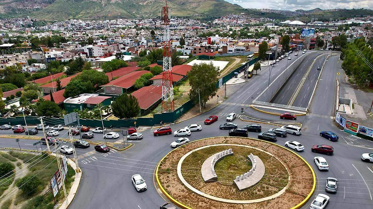 Circulación vial en Zacatecas