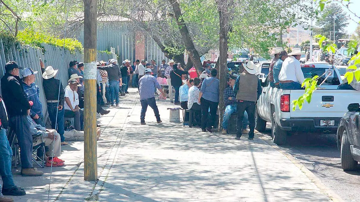 Protesta de Unión de Propietarios de Pozos
