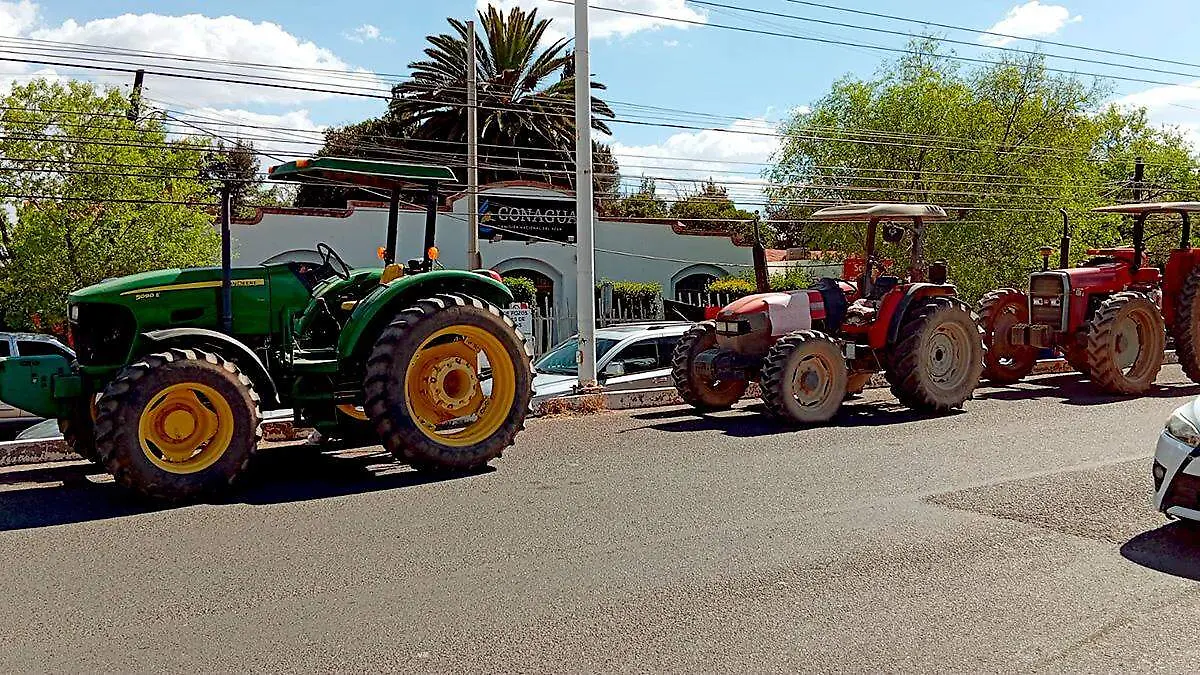 Protesta en Conagua Zacatecas