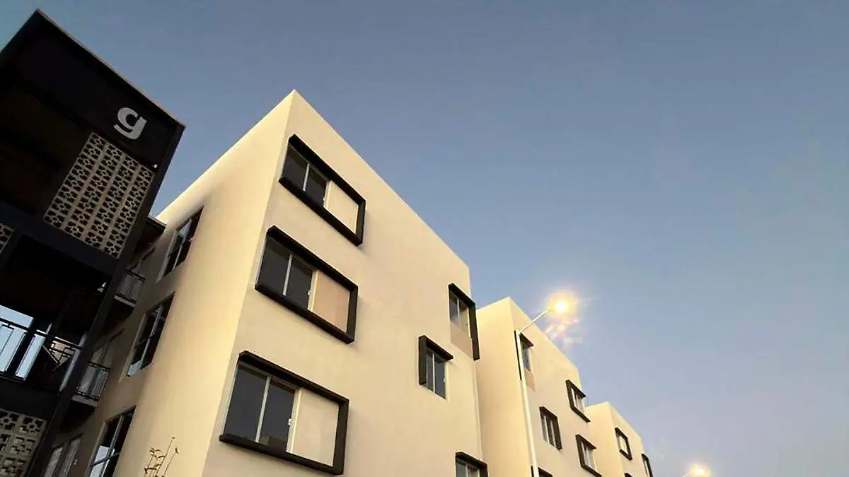 Edificio de viviendas del bienestar en Guadalupe, Zacatecas