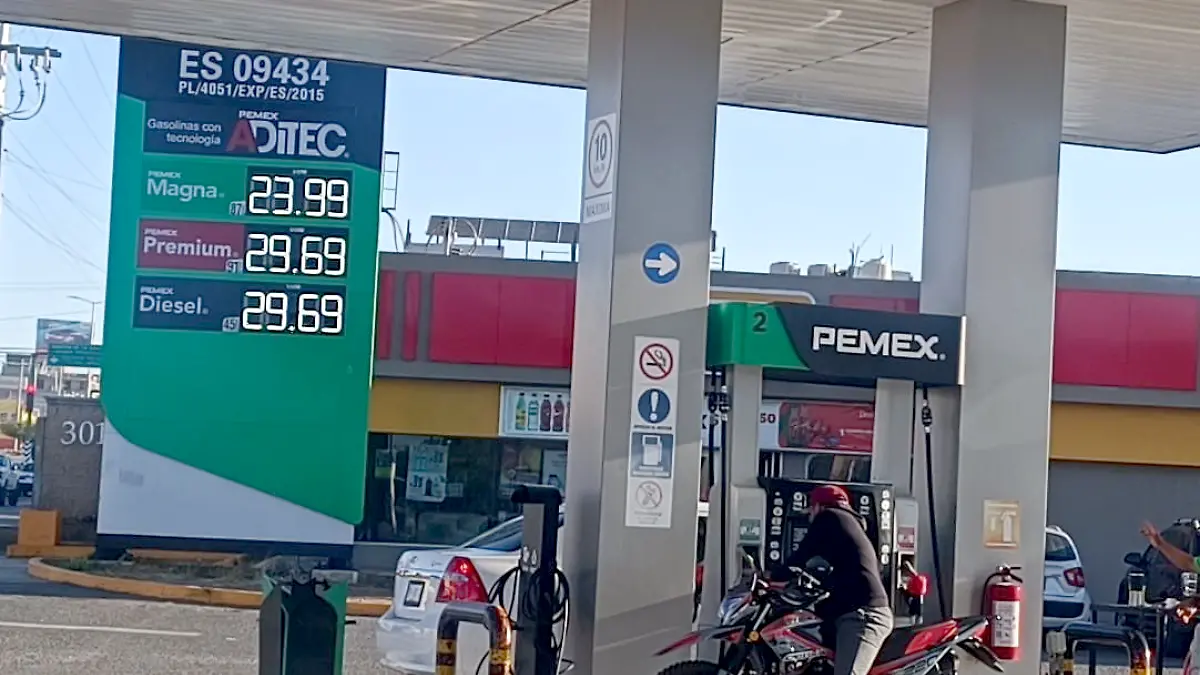 Precio de los combustibles en Zacatecas