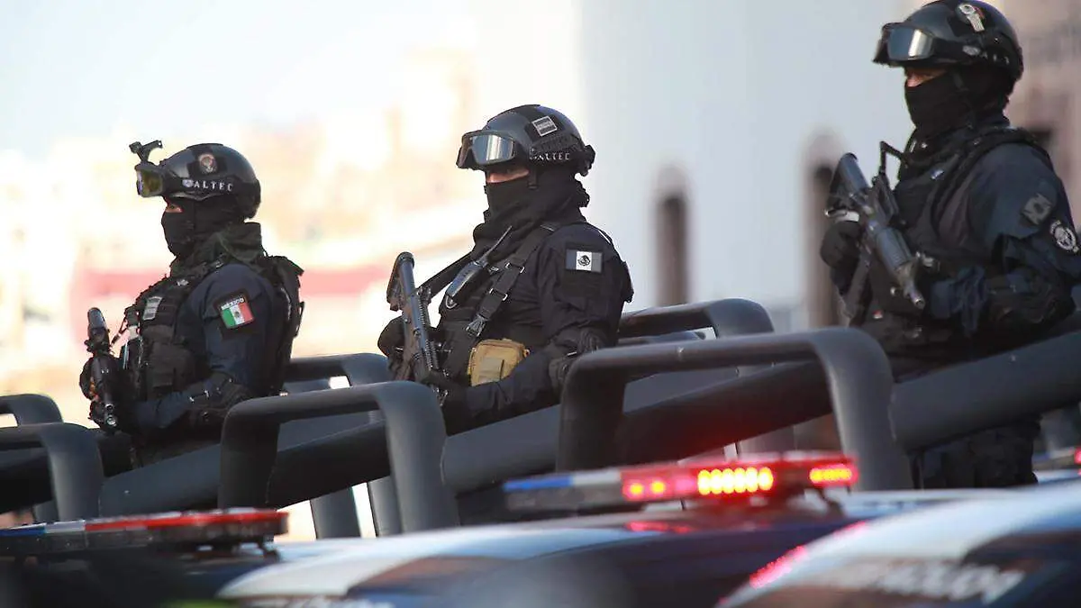 Elementos de la Policía Estatal de Zacatecas
