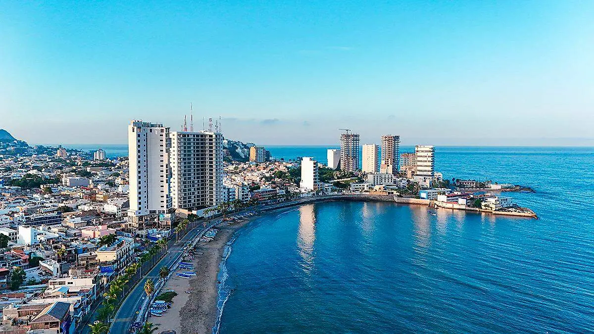 Malecón en Mazatlán, Sinaloa
