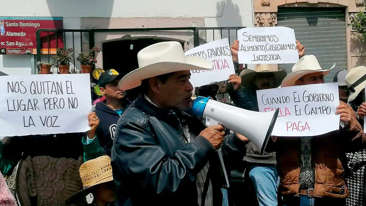 Protesta de productores