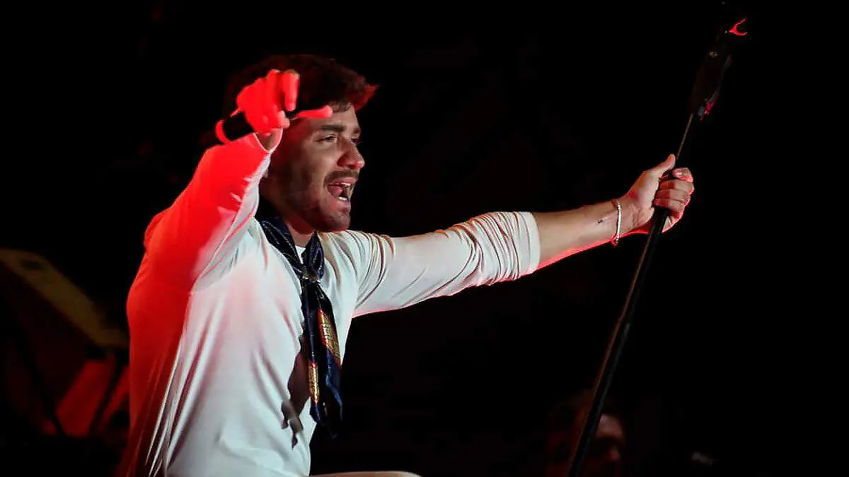 Pablo Alborán en concierto en Zacatecas