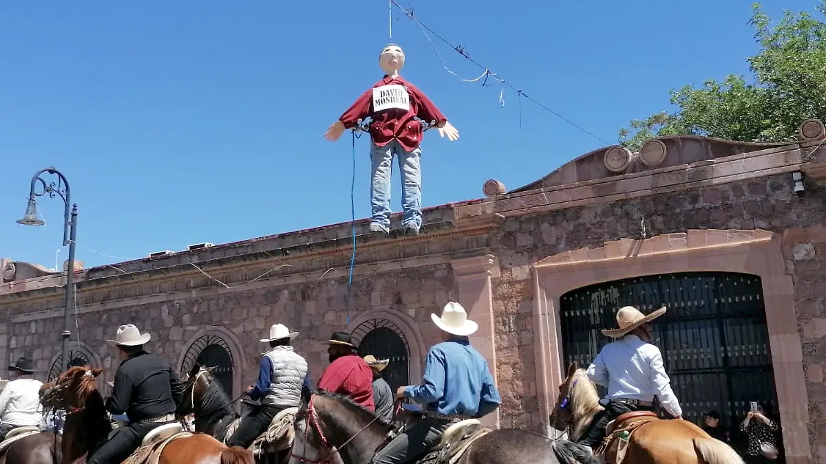 Quema de Judas en Guadalupe, Zacatecas