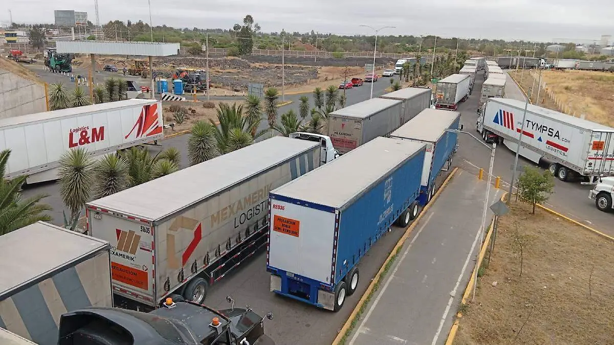 Bloqueo en Calera, Zacatecas